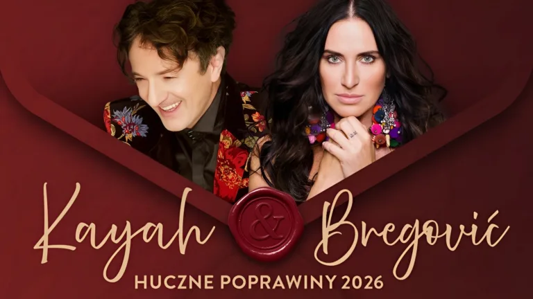 Kayah i Goran Bregović znowu razem – „Huczne Poprawiny 2026” w pięciu miastach